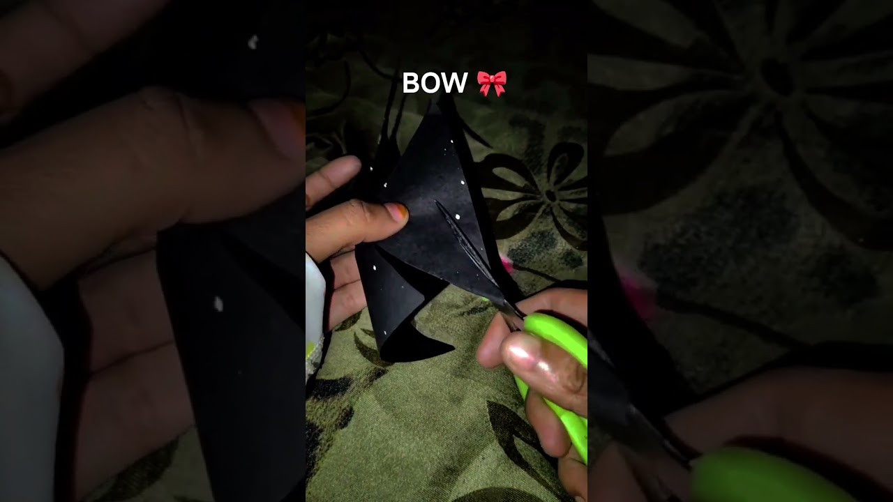 how to make a bow 🎀