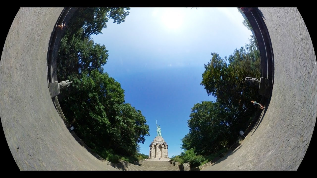 Das Hermannsdenkmal (360 Grad-Video)