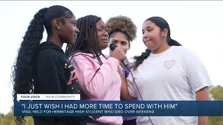 Family, school community gather to remember Henrico teen killed in car crash
