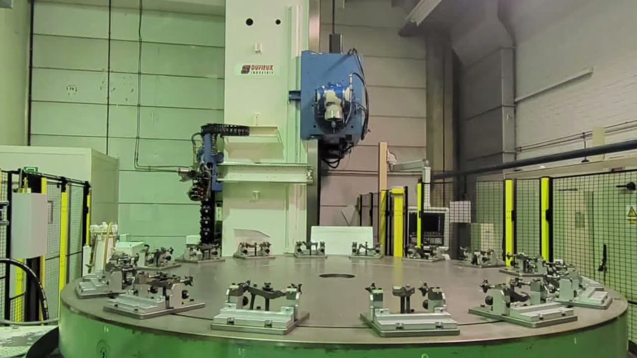 CNC Hor. Boring machine WOTAN RAPID 3 (retrofitted IN 2016) with CNC SIEMENS 840 D - WWW.LEBAUT.COM