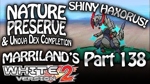 Pokémon White 2, Part 138: Nature Preserve & Where To Find ALL Pokémon For The Unova Pokédex