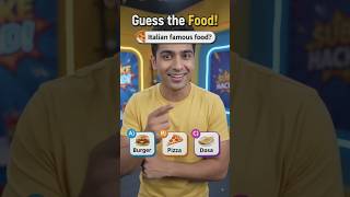 "🍕 Guess The Food Challenge | Italian Famous Food? 🤔 #shorts Day 9/30 challenge
