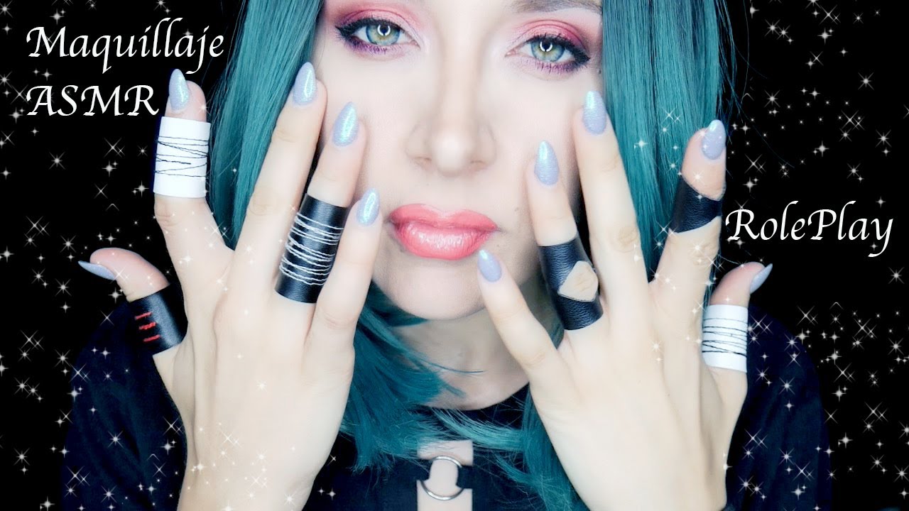 ASMR Maquillaje RolePlay en español YouTube
