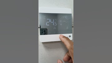 How To Unlock FCU Thermostat #shorts