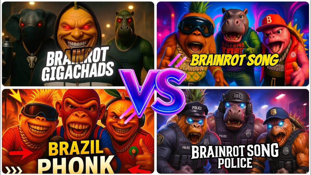Brainrot Arabic RAP 🆚 Brainrot Brazil 🇧🇷 SONG 🆚 PHONK Brazil Rap - Tiles Hop EDM Rush (part 5)