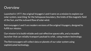 AAE251 R9 Retrovoyager Presentation