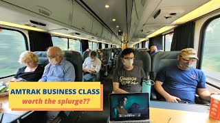 Amtrak Business Class Review — Is It Worth Upgrading??