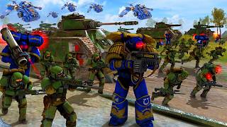 This New Warhammer 40k ARMY BUILDING Simulator has Most REALISTIC Battles EVER!? screenshot 2