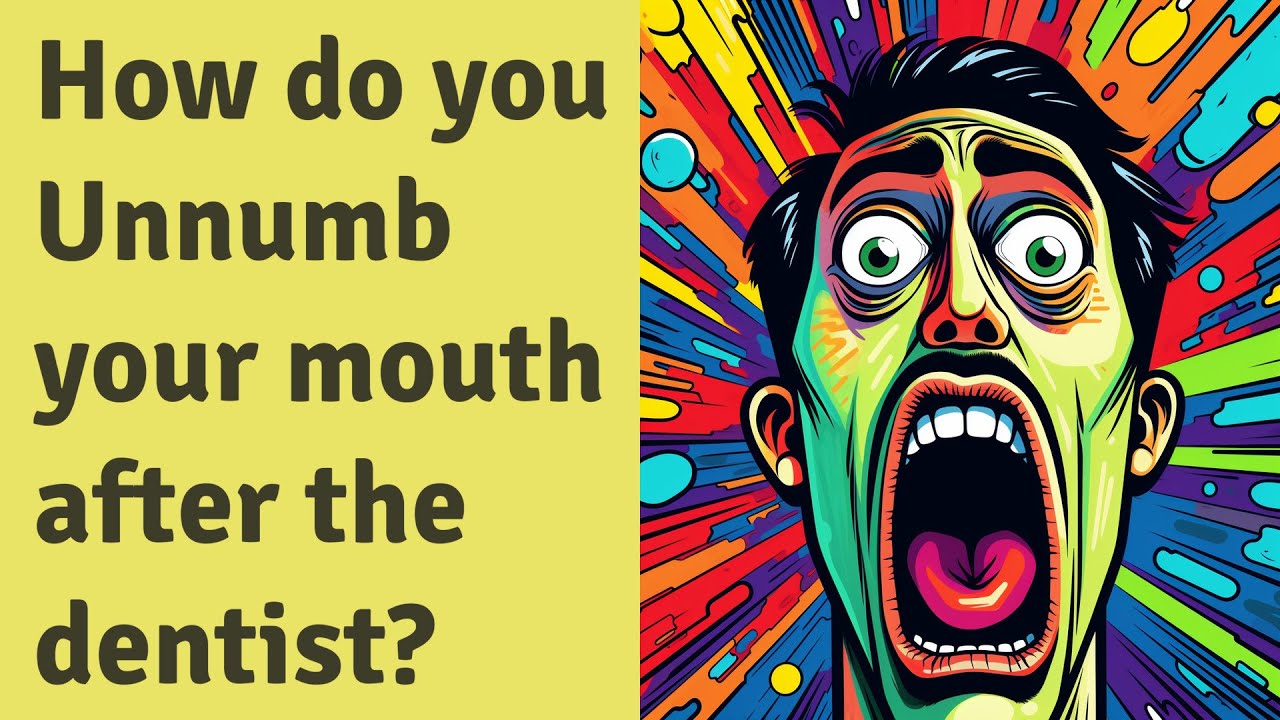 How do you Unnumb your mouth after the dentist? YouTube