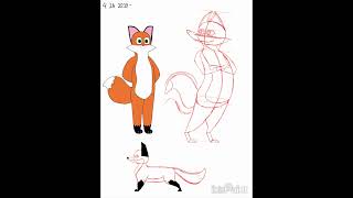 Foxes #fox #drawing