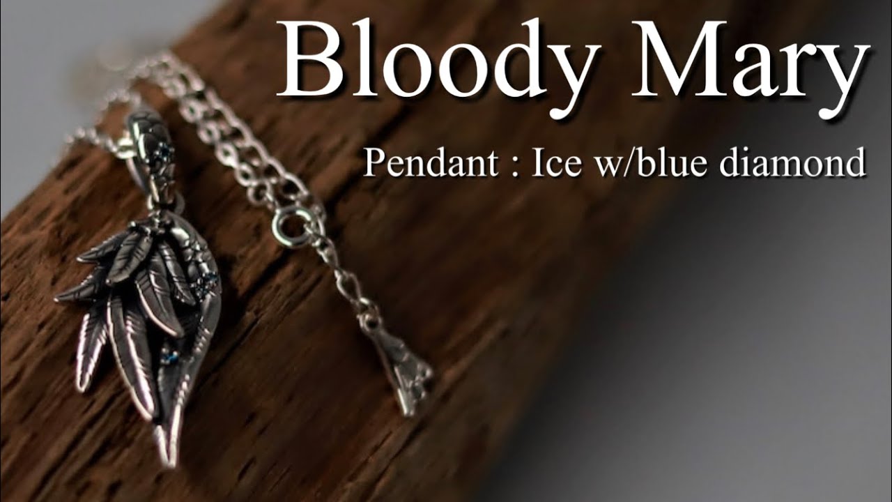 ブラッディマリー （Bloody Mary）アイスペンダント -青鳥- #shorts 