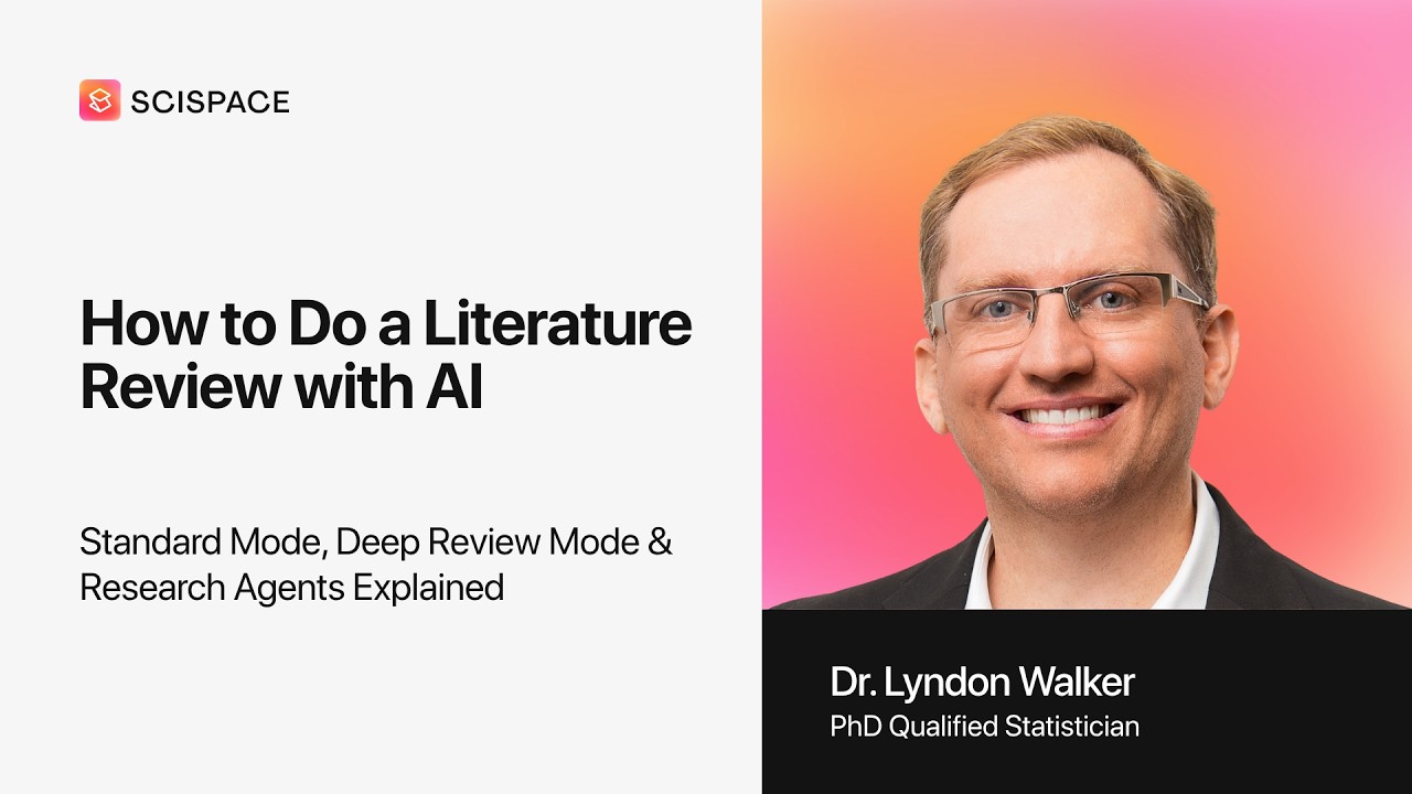 How to Do a Literature Review with AI | Standard Mode, Deep Review Mode ...