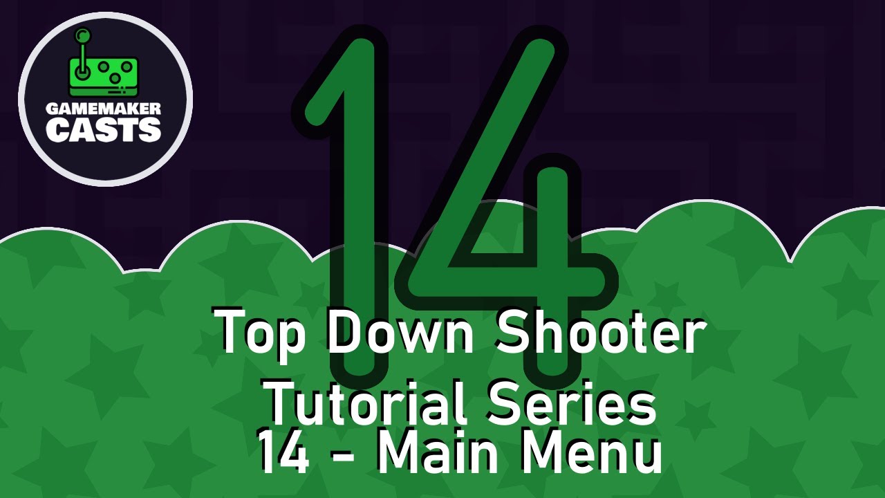 Top down shooter Series in GameMaker Studio 2 - Part 14 - Main Menu ...