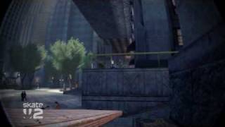 skate 2 hippi jump to bench FAIL