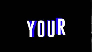 Designed By Dalby - Animated Text Logo - 007