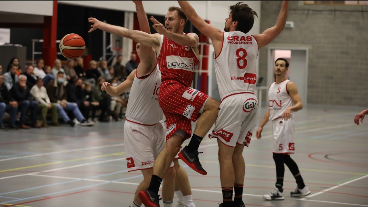 KBBC Oostkamp - Basket Team ION Waregem Highlights - YouTube