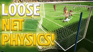 FIFA 23 REALISTIC LOOSE NET PHYSICS COMPILATION // 4K