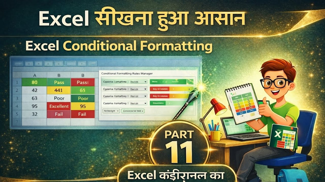 Excel Conditional Formatting Magic Table Cell Style Explained | Part 11 ...
