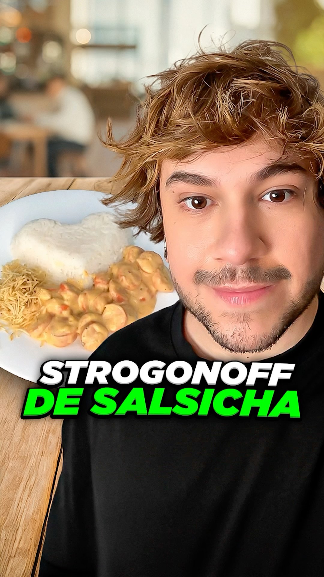 estrogonofe de salsicha #livedobrino #humor #MundinhoBrino
