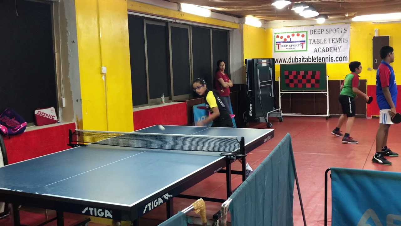 Table Tennis 🏓 Topspins by Spriha Pandey DEEP SPORTS Table Tennis