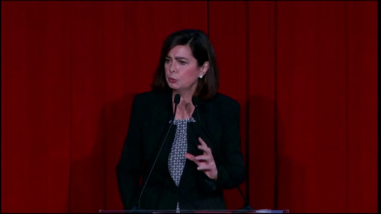 Laura Boldrini interviene alla manifestazione Diversa di Campo progressista