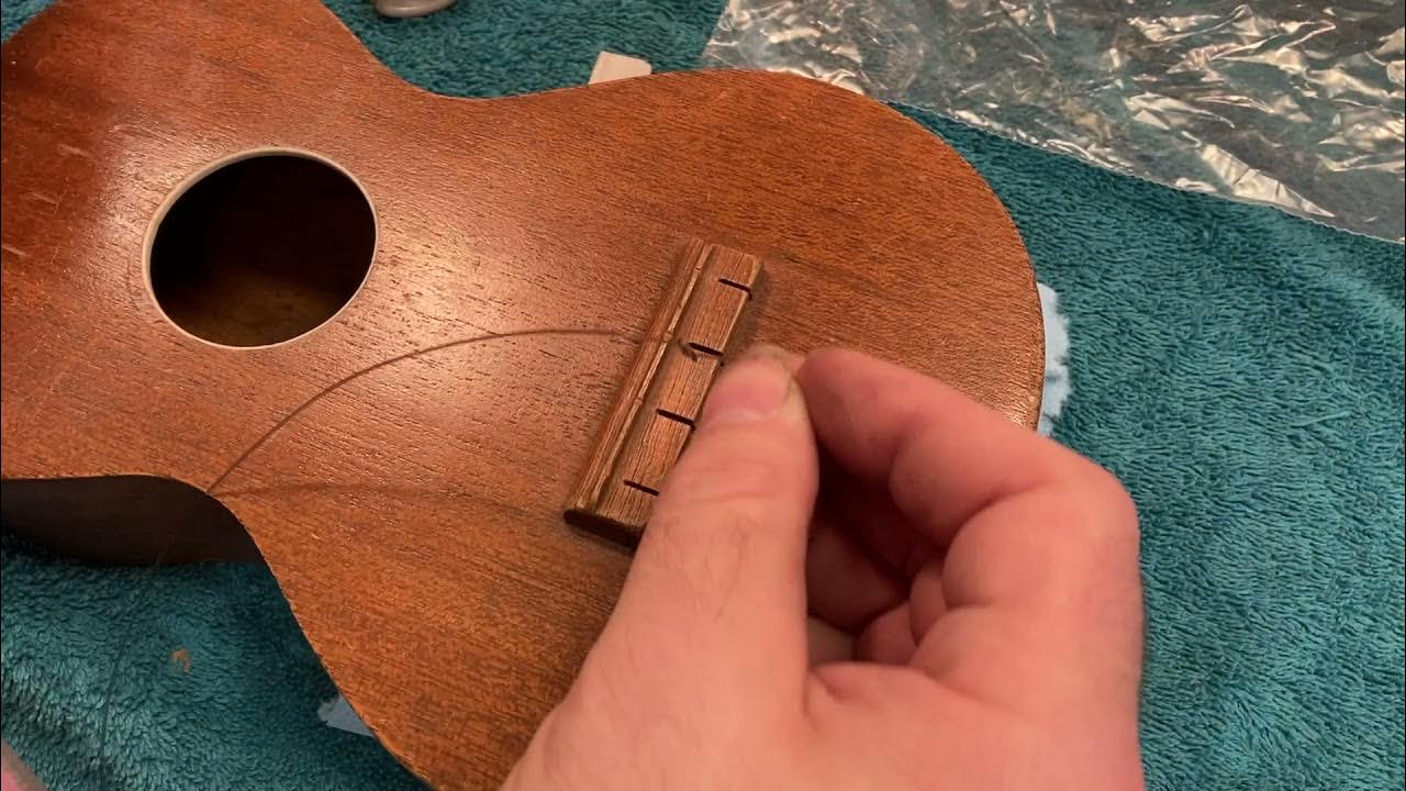 Tying Ukulele Strings YouTube