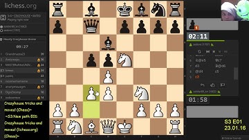 S3:New path E01: Crazyhouse tricks and moves! (Part 2)