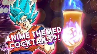 Saiyan Spirit in a Glass | KANPAI: Anime Bartending