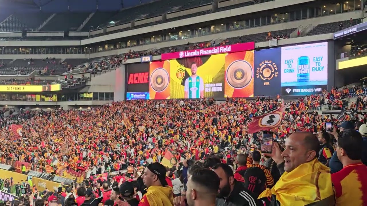 Fans at FIFA CLUB WORLD Cup philadelphia 4k