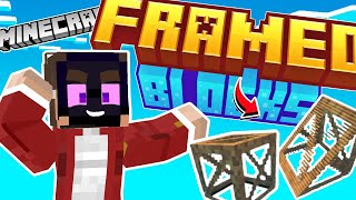 FRAMED BLOCKS para Minecraft Bedrock! |Framed Blocks Addon 2025 Minecraft 1.21.90 screenshot 2
