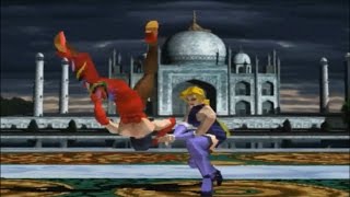 Tekken 2: All Default Grabs -  Throws