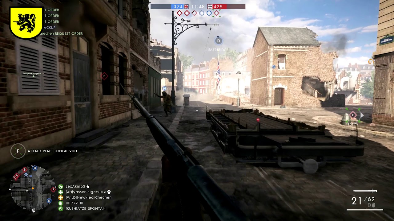 Battlefield 1 with xim4 on PS4 Pro - Medic class