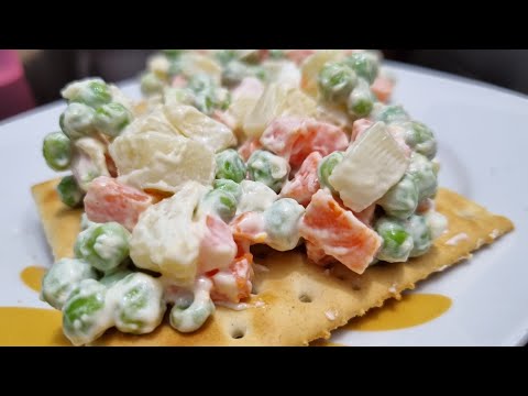 Easy and Delicious Russian Salad + Cooking Times per Vegetable | Comiendo Rico y Facil