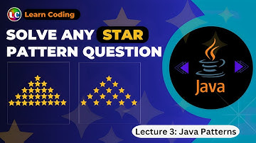 Java program to print star pattern | Learn Coding