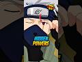 Why Kakashi Rarely Used His Mangekyo Sharingan? 🤔 #naruto #kakashi #kamui #sharingan