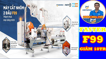 Máy cắt nhôm 2 đầu 09s mới nhất 2022 | Máy Cắt Nhôm Genma |