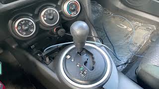 How to change a shift knob on a 2011 Scion tc