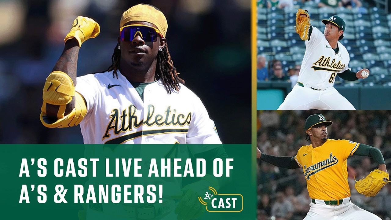 A's Cast Live: Gage Jump, Chris Bassitt & Bret Boone Join Towny! | A's vs. Rangers  Preview