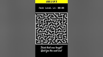 Can You Solve This Maze? 🧩 Brain Game Challenge in 60 Seconds!