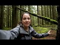 Viral Video Prompt 4: The Forest of Silent Eyes A shaky, handheld video of a hiker trekking thr...