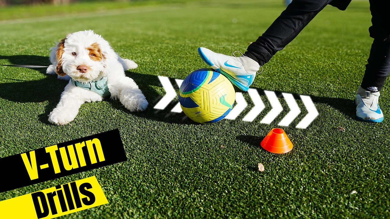 Master the V-Turn: Soccer Drills for Ball Mastery and Control | Kid the ...