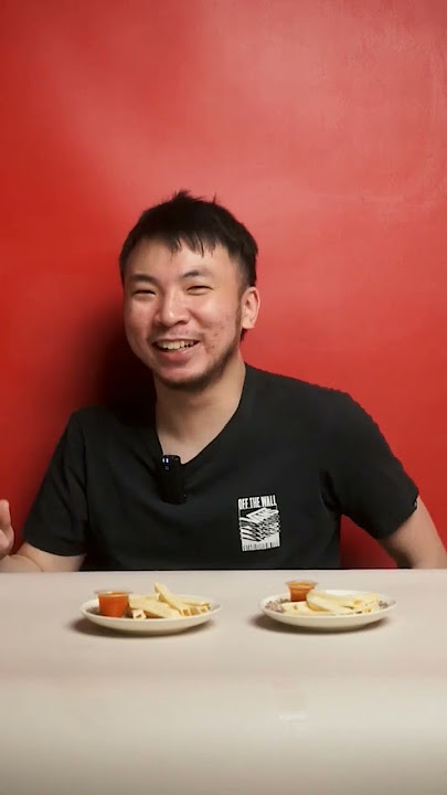 FRENCH FRIES 2000 KW VS ORI BATTLE !! #shorts #food #reviewmakanan #makan #snack #youtubeshorts #eat