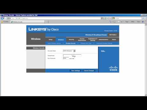 Linksys WRT160N Wireless Security