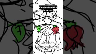 Kenzie when Nick breathes: // Moonlight ;D // #ibispaintx #capcut #art #oc #relationship