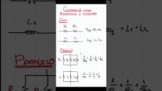 RELACIÓN ENTRE INDUCTORES Y RESISTENCIAS #circuitoselectricos #inductors #electronica #shorts