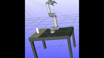 Point to point interpolation in RobWork using a UR5 robot.