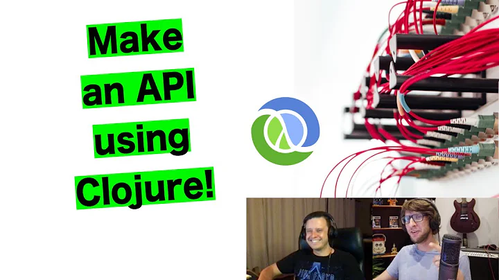 Use Clojure to build an API