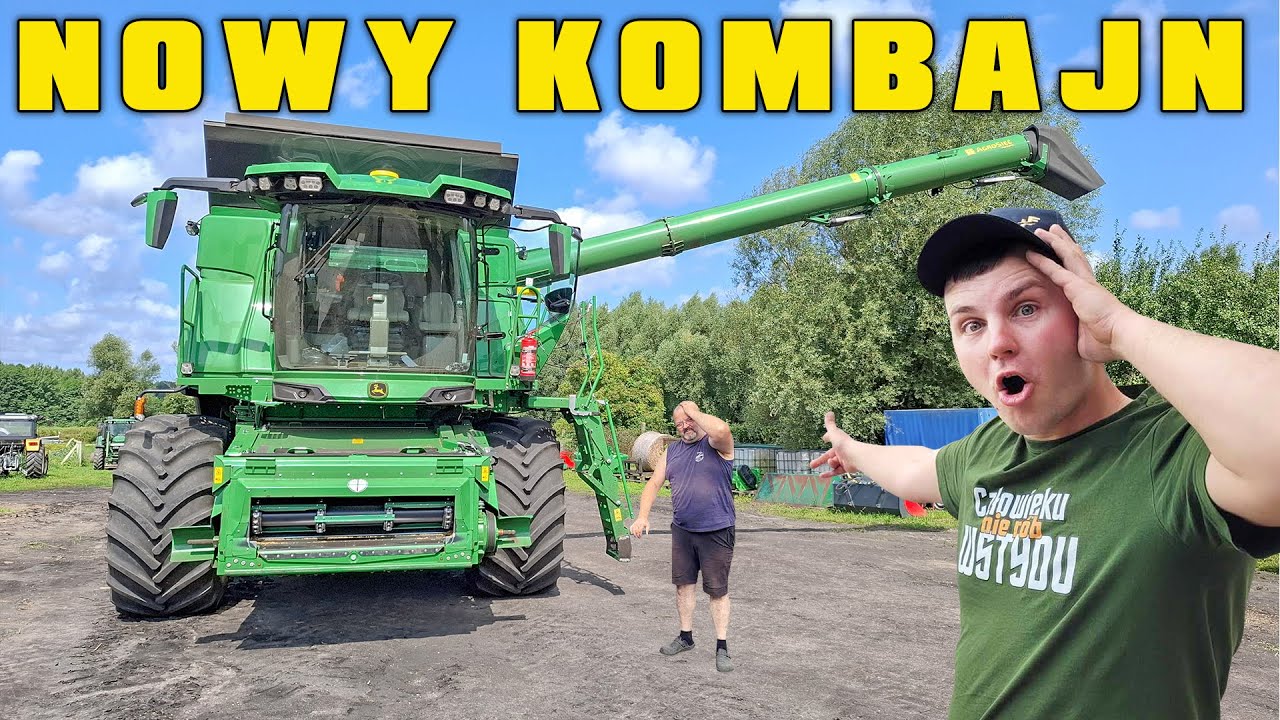 NOWY KOMBAJN NA GOSPODARSTWIE - PIERWSZA REAKCJA