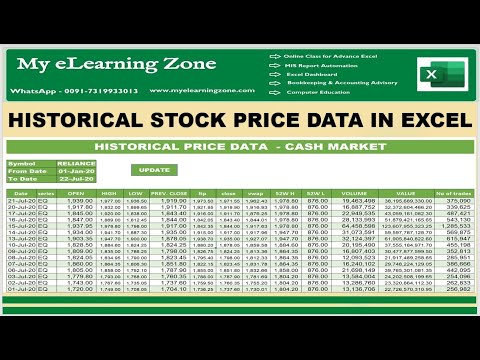 NSE Historical Stock