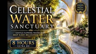 Celestial Water Sanctuary 🌿 Gentle Flowing Water for Deep Sleep, Relaxation & Peace (8 Hours)